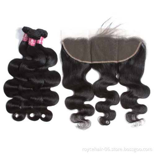 Cheap 10a 11a Grade 100% Peruvian Virgin Hair Extensions Body Wave Bundles with Closure